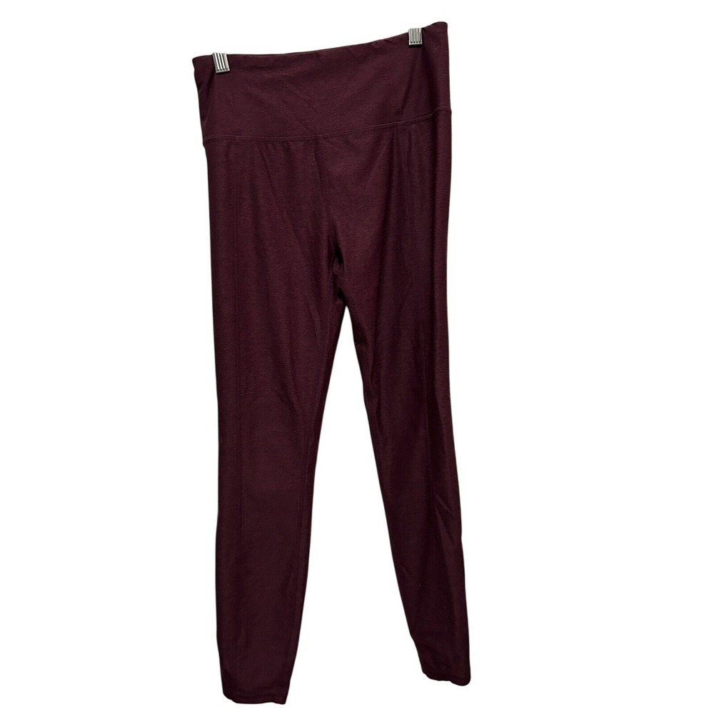 Varley Leggings Athletic Burgundy Women's Size‎ S Yoga Running EUC